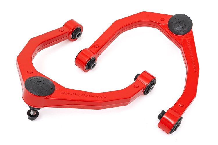 82008RED Red Forged Upper Control Arms, OE Upgrade, Nissan Titan 2WD/4WD