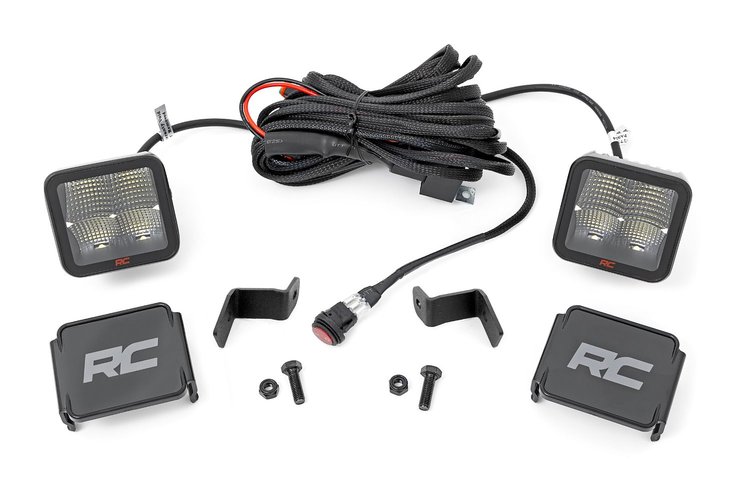 82028 Spectrum LED Light Bar; Ditch Mount; 2 in. Spot; Pair;