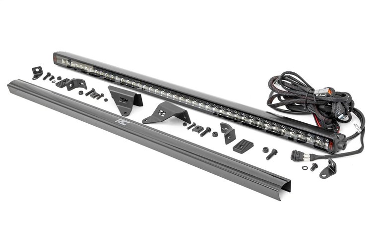 82041 Spectrum LED Light Bar; Upper; Windshield Mount; w/40 in. Single Row;
