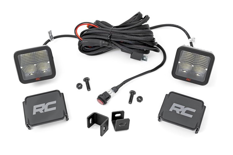 82071 Spectrum LED Light Bar; Ditch Mount; 2 in.; Pair; Spot;