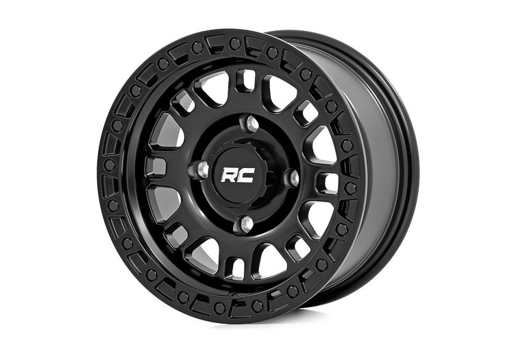 82140730 82 Series Wheel, One-Piece, Semi Gloss Black, 14x7, 4x156, +10mm