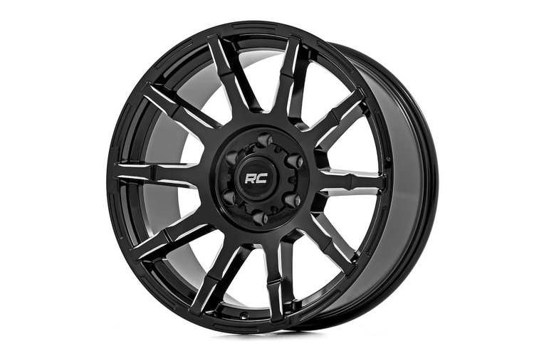 83170912 83 Series Wheel, One-Piece, Gloss Black, 17x9, 6x5.5, +0mm