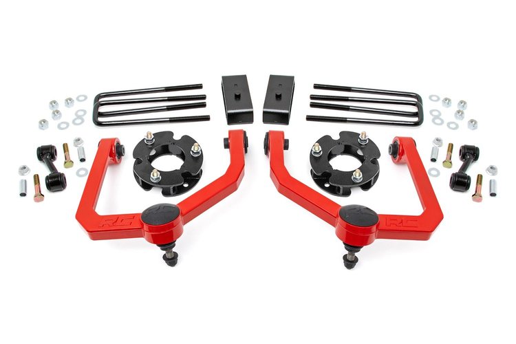 83400RED 3 in. Lift Kit, Nissan Titan 2WD/4WD