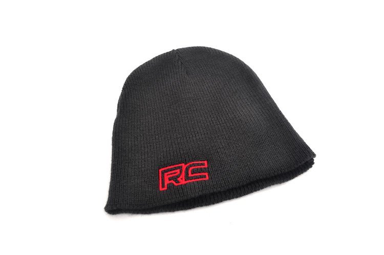 84066 Beanie, Embroidered RC Logo [Black]