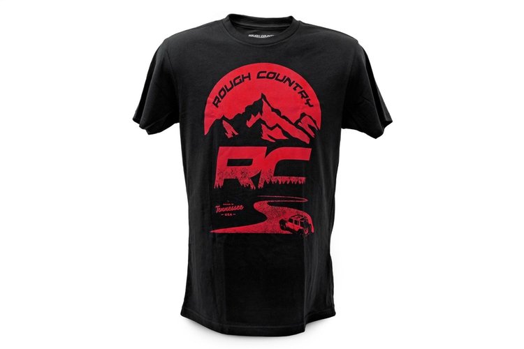 84092SM T-Shirt; RC Mountains; Black; SM;