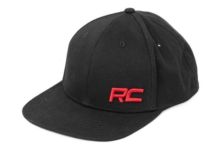84123 Flat Bill Hat - Black