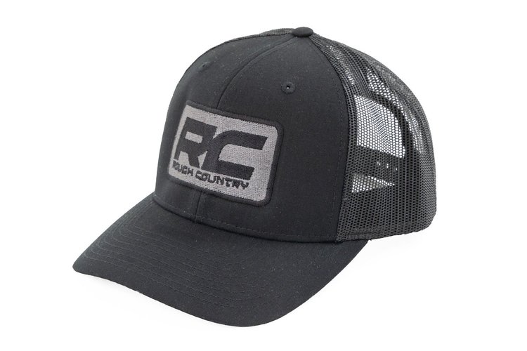 84128 Hat, Black Mesh, Patch, Black/Black - Richardson 112