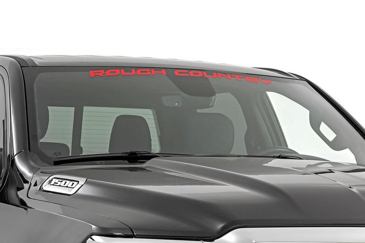 84166RD Decal, 3.6 in. x 35 in., Red