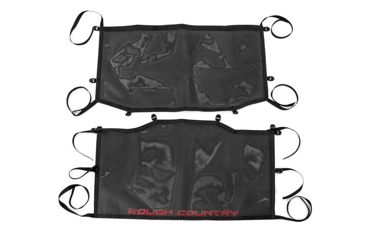 85118 Mesh Bikini Top Plus; Black;