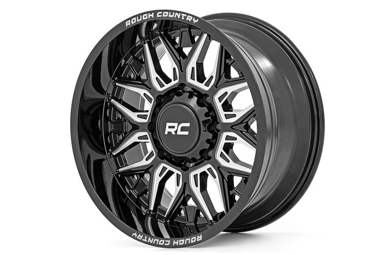 86201012 86-Series Wheel, Size: 20" x 10", Bolt Pattern: 6 x 5.50" [Finish: Gloss Black]