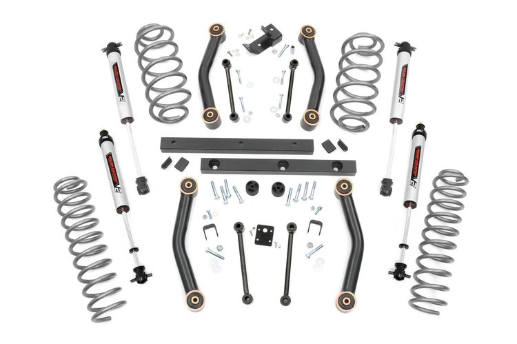 90777 4 in. Lift Kit, V2, Jeep Wrangler TJ 4WD (2003-2006)