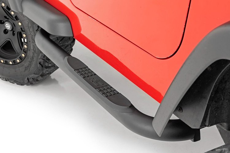 90799 Oval Nerf Step Bar; 3 in.;
