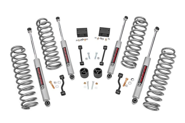 91330 2.5in Jeep Suspension Lift Kit, Springs (18-20 Wrangler JL - 2 Door)