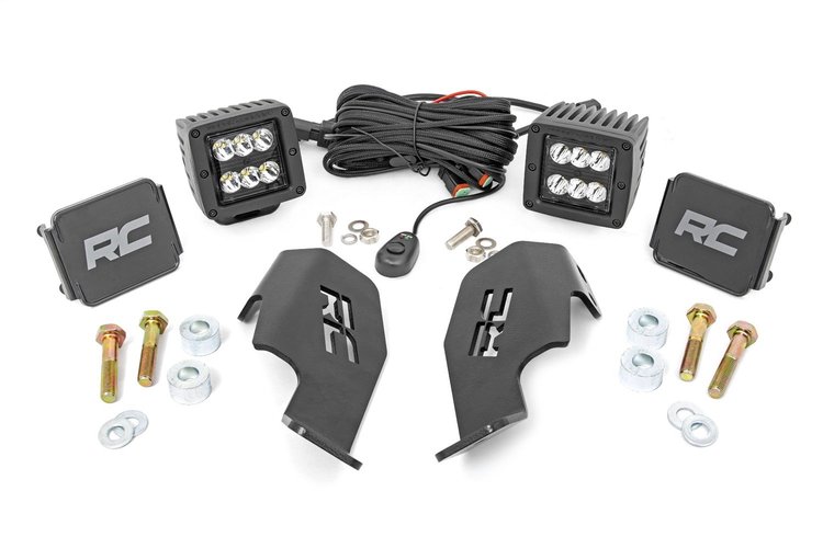 92032 Honda Dual LED Cube Kit (19-20 Talon; Black Series)
