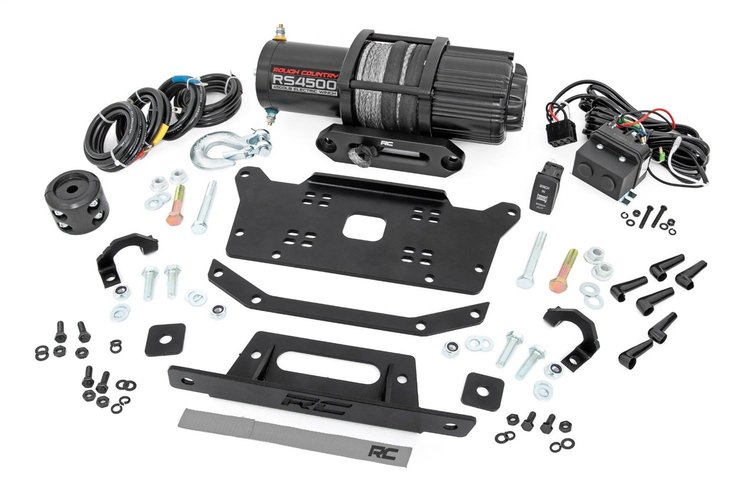 92061 Winch Mounting Plate; w/RS4500S Winch;