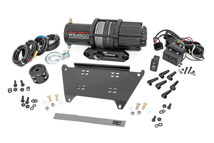92065 Winch Mounting Plate; w/RS4500S Winch;