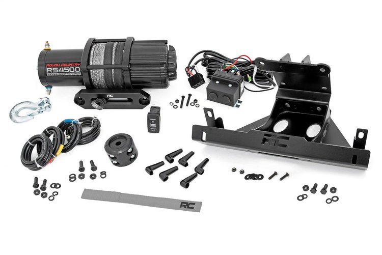92068 Winch Mounting Plate; w/RS4500S Winch;