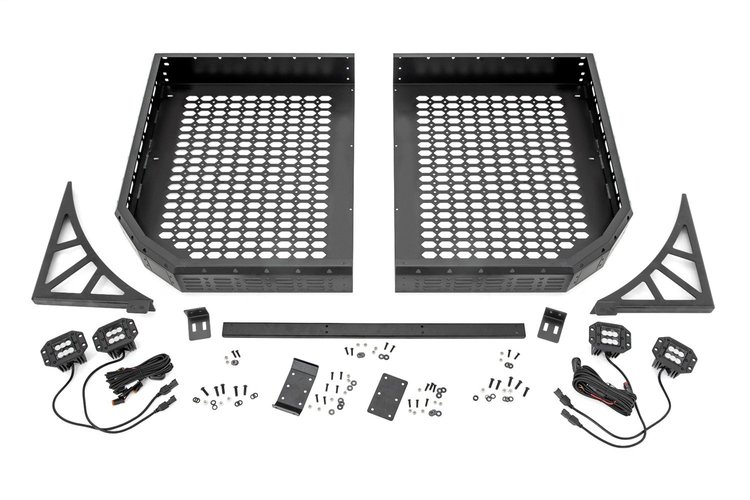 93057 Polaris Rear Cargo Rack w/ Cube Lights (19-20 Ranger 1000XP)