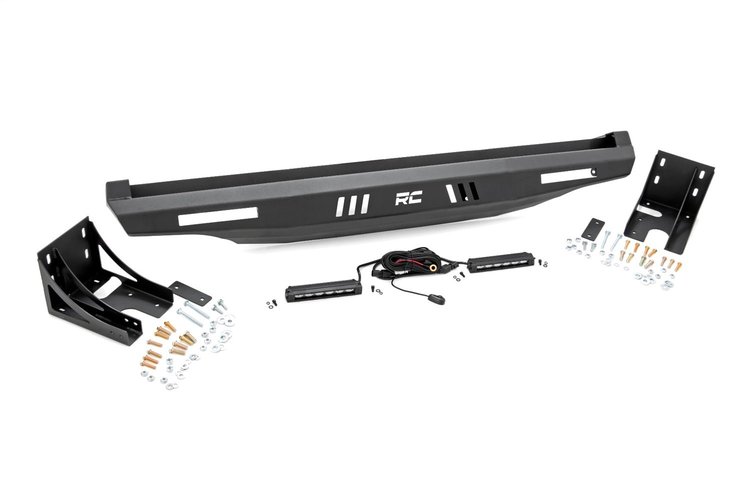 93059 Can-Am/Polaris Rear Bumper w/LED (16-21 Defender 16-21 Ranger)