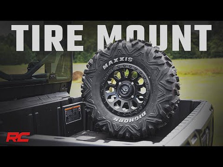 93089 Spare Tire Carrier Spacer; Bed Side Mount;
