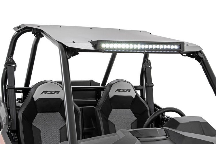 93091 Metal Fab Roof; w/LED Lights; Low Profile; 7200 Lumens; 100 Watts;
