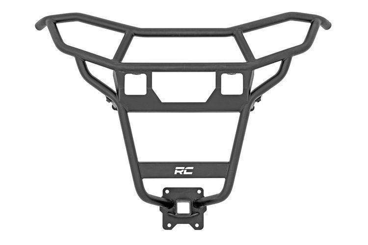 93118 Tubular Bumper, Rear w/ Receiver Hitch, Polaris RZR XP1000