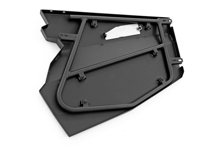 93120 Lower Door Panel Set; Aluminum; Half Doors; Front;