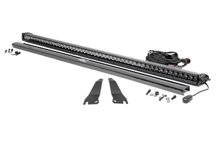 94015 LED Light, Cage Mount, 50 in. Black Single Row, Kawasaki Teryx