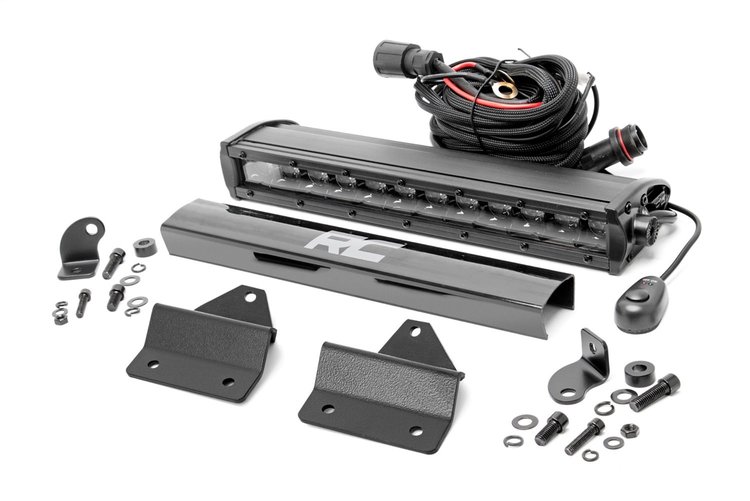 95007 12" LED Light Kit, Hood Mount, Single Row, Intimidator GC1K/GC1K Crew (18-22)