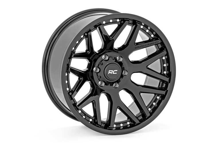 95221017 95-Series Wheel, Size: 22" x 10", Bolt Pattern: 8 x 135 mm [Finish: Gloss Black]