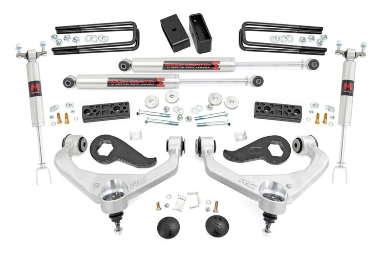95640 3 in. Lift Kit, UCAs, M1, Fits Select Chevy/GMC Sierra 3500 HD/Silverado 3500 HD