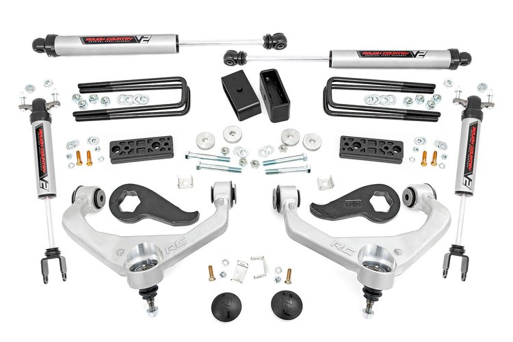95670 3 in. Lift Kit, UCAs, V2, Fits Select Chevy/GMC Sierra 3500 HD/Silverado 3500 HD