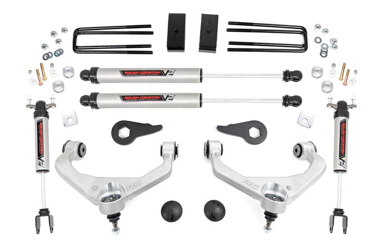 95970 3.5in GM Suspension Lift Kit w/ V2 Shocks (11-19 2500/3500HD)