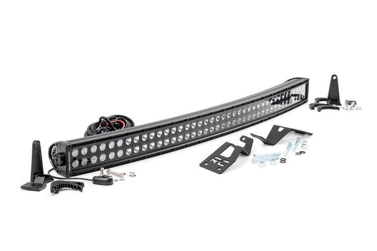 97038 LED Light, Front Mount, 40" Black Dual Row, Can-Am Commander/Maverick (2014-2020)