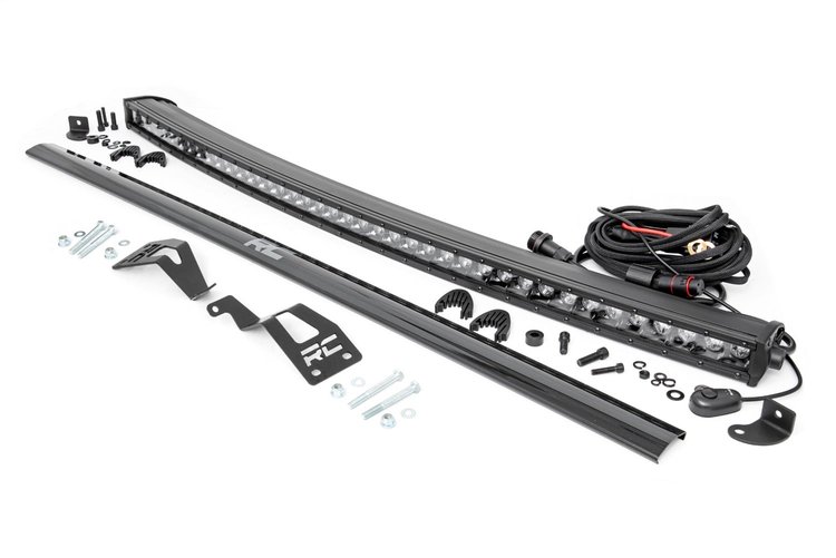 97040 LED Light, Front Mount, 40" Black Single Row, Can-Am Commander/Maverick (2014-2020)