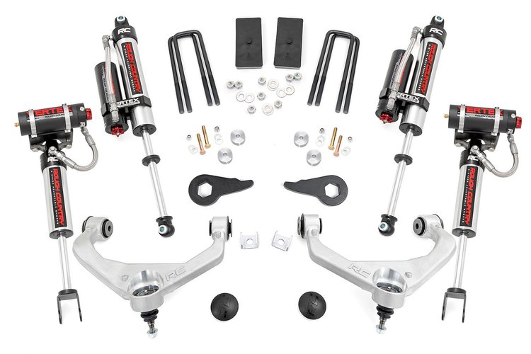 97550 3.5 in. Lift Kit, Vertex, w/ Overloads, Chevy/GMC 2500HD/3500HD (11-19)