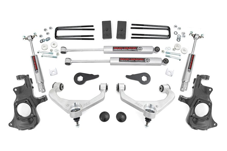 97630 3.5 in. Lift Kit, Knuckle, w/ Overloads, Chevy/GMC 2500HD/3500HD (11-19)