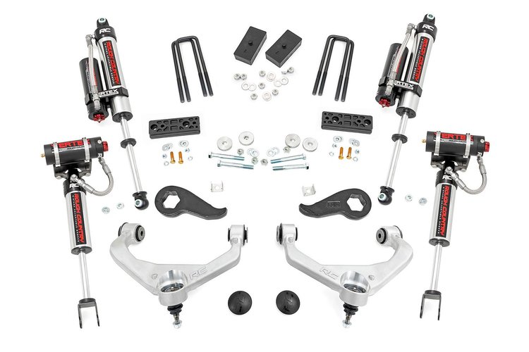 97750 3 in. Lift Kit, Vertex, w/ Overloads, Chevy/GMC 2500HD 2WD/4WD