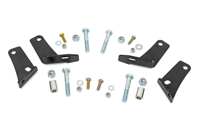 98051 Suspension Lift Kit w/Shocks; 2 in. Lift; 3/16 in. Thick Steel;