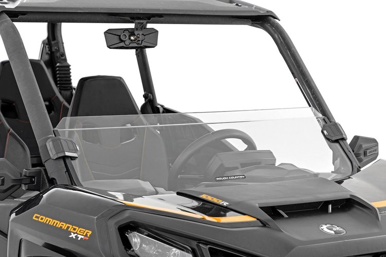 98102231 Half Windshield, Scratch Resistant, Can-Am Commander XT (2021-2022)