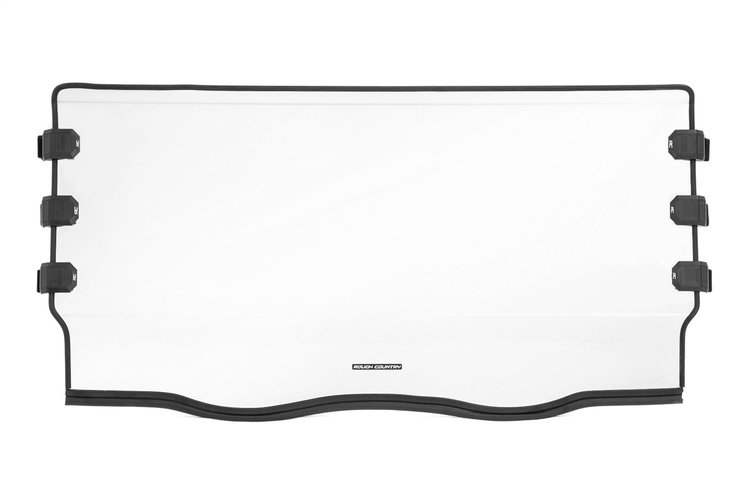 98142040 Yamaha Scratch Resistant Full Windshield (14-21 Viking)