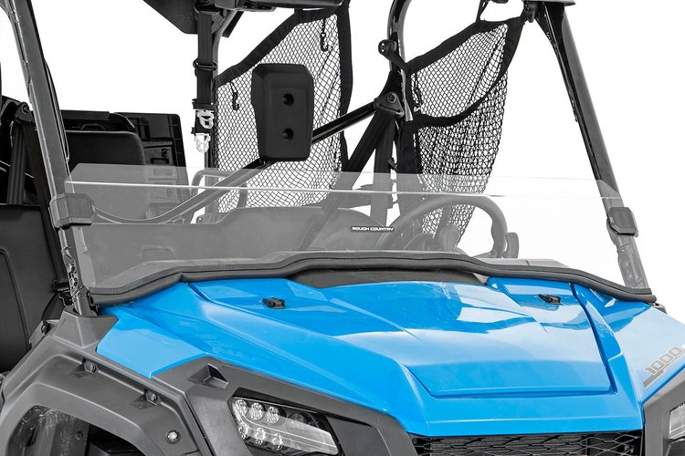 98162021A Half Windshield, Scratch Resistant, Honda Pioneer 1000/Pioneer 1000-5 (16-22)
