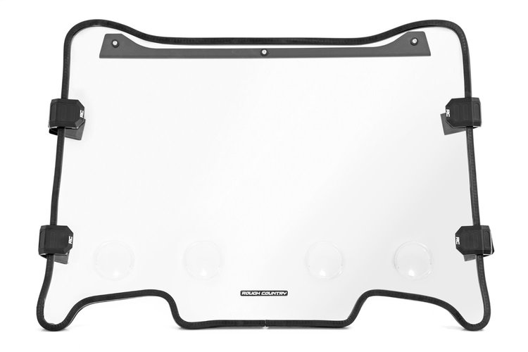 98212110 Vented Full Windshield, Scratch Resistant, Polaris RZR Turbo S (19-21)