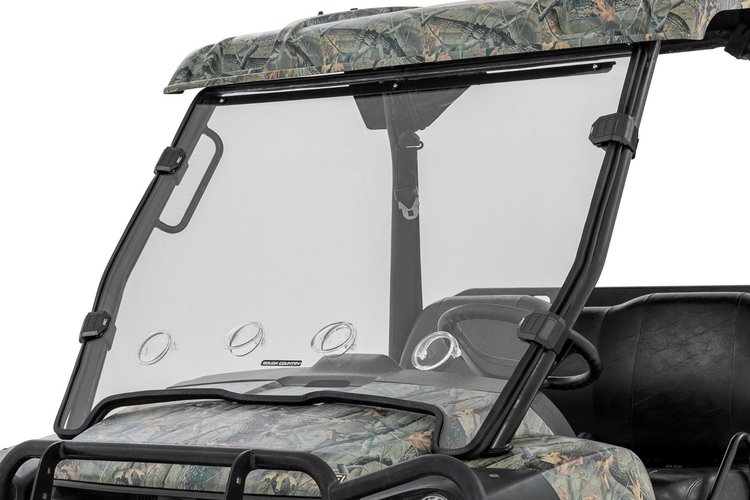 Vented Scratch-Resistant Full Windshield for 2004-2025 John Deere Gator HPX and XUV