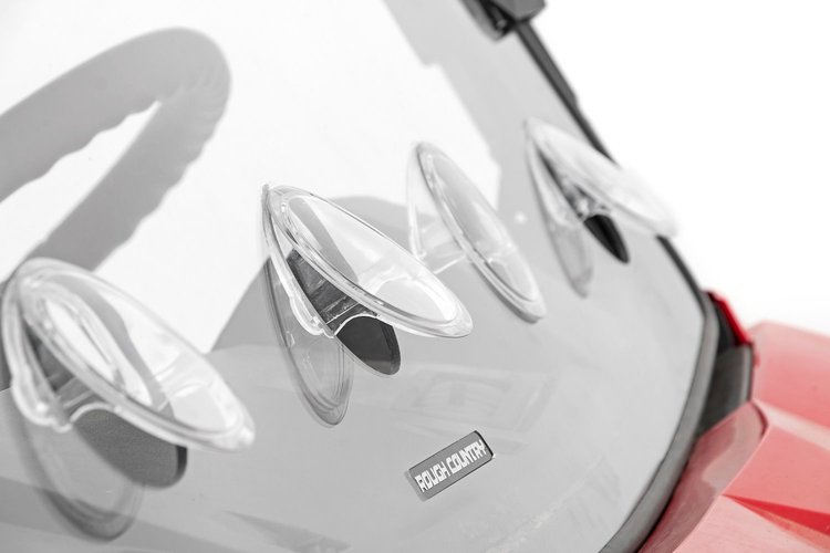 98232010 Polaris Scratch Resistant Full Vented Windshield