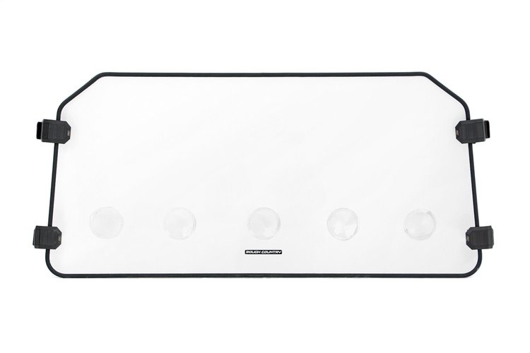 98262010 Scratch Resistant Vented Full Windshield (16-21 Polaris General)