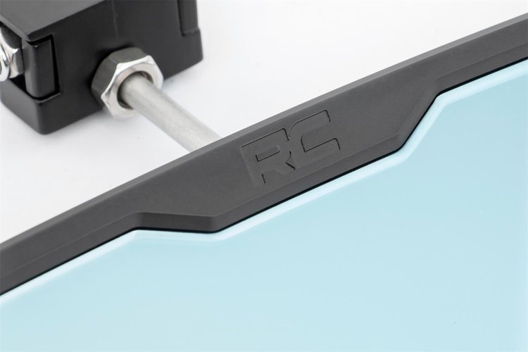 99007A Rear View Mirror; For UTV Models; Aluminum; 12 in.; 1.75-2 in. Mount;