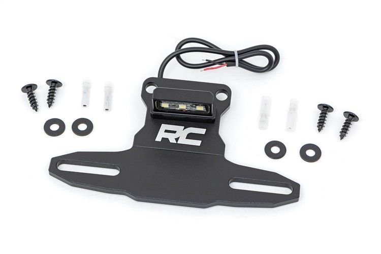 99058 Universal License Plate Bracket, LED Lighted