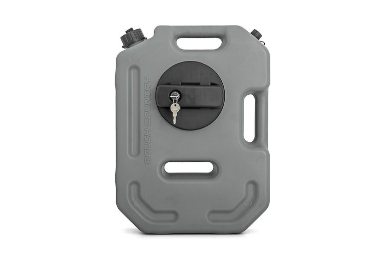 99062A 10L Fluid Container w/ Locker - Gray