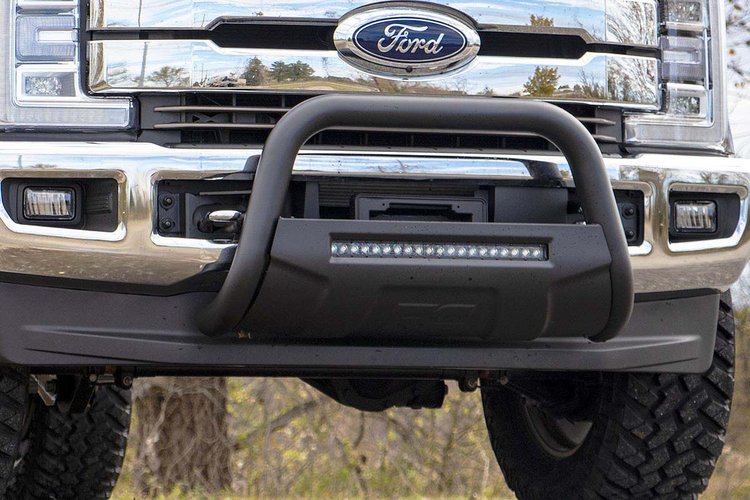 BLK Led Bull Bar Ford SD